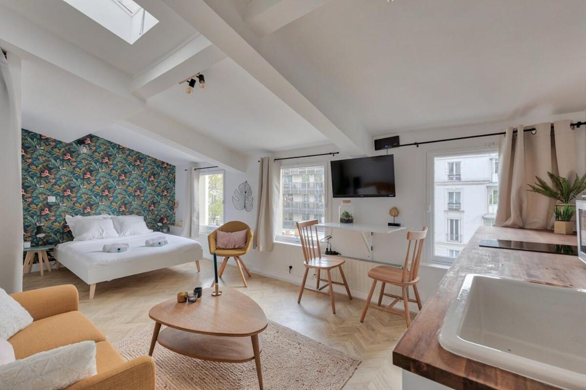 Appartement Cosy Proche Arc Triomphe - 2P Parigi Esterno foto